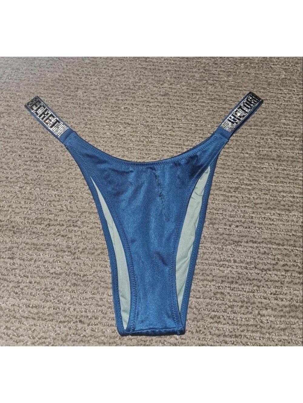 Worn Victoria's Secret Shine Strap Panty